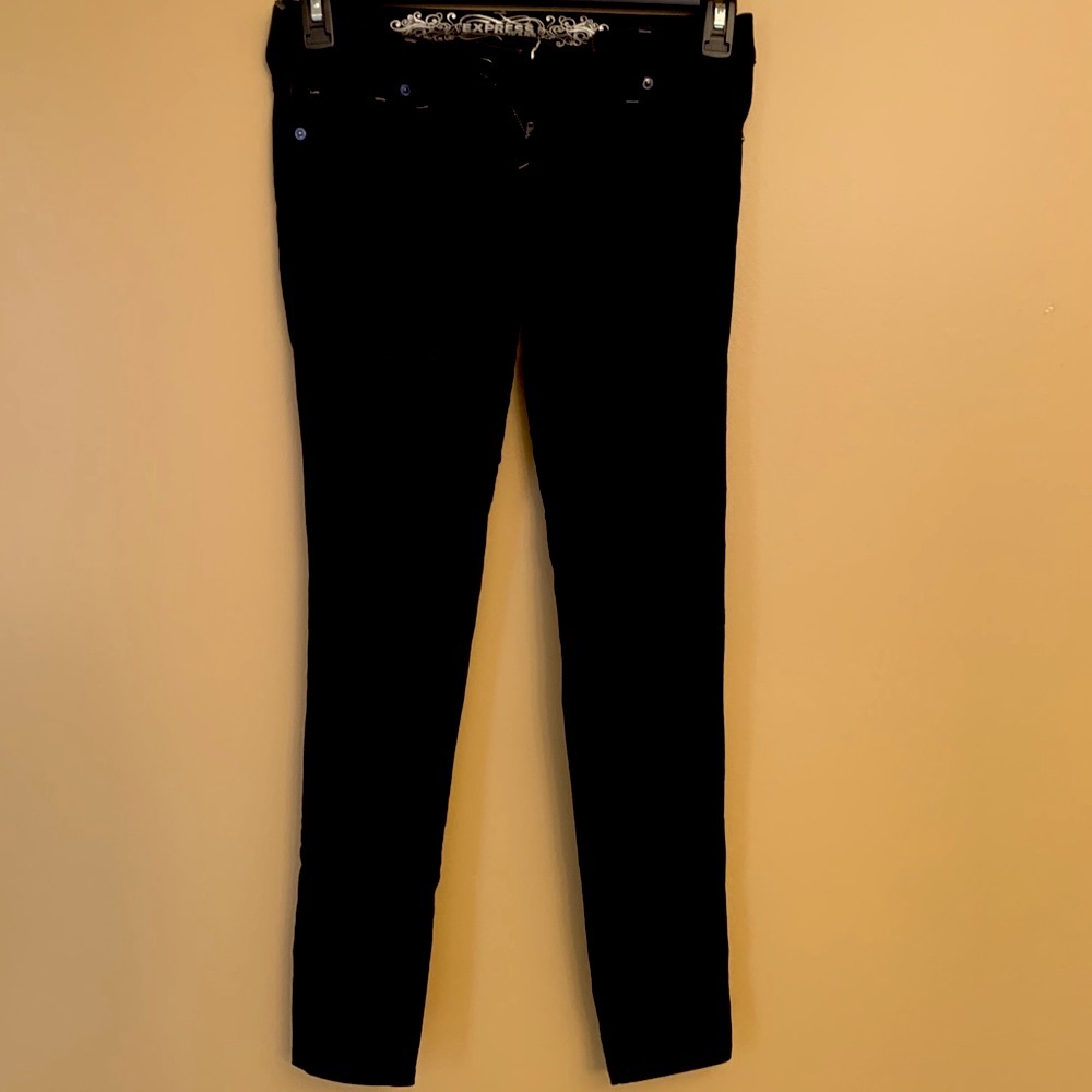 Black jean leggings